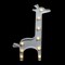 Northlight 11.5&#x22; LED Lighted White Giraffe Marquee Sign